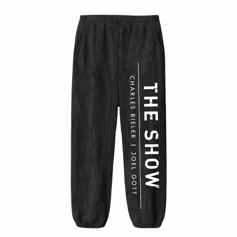 Fleece Sweatpants Drip Dye