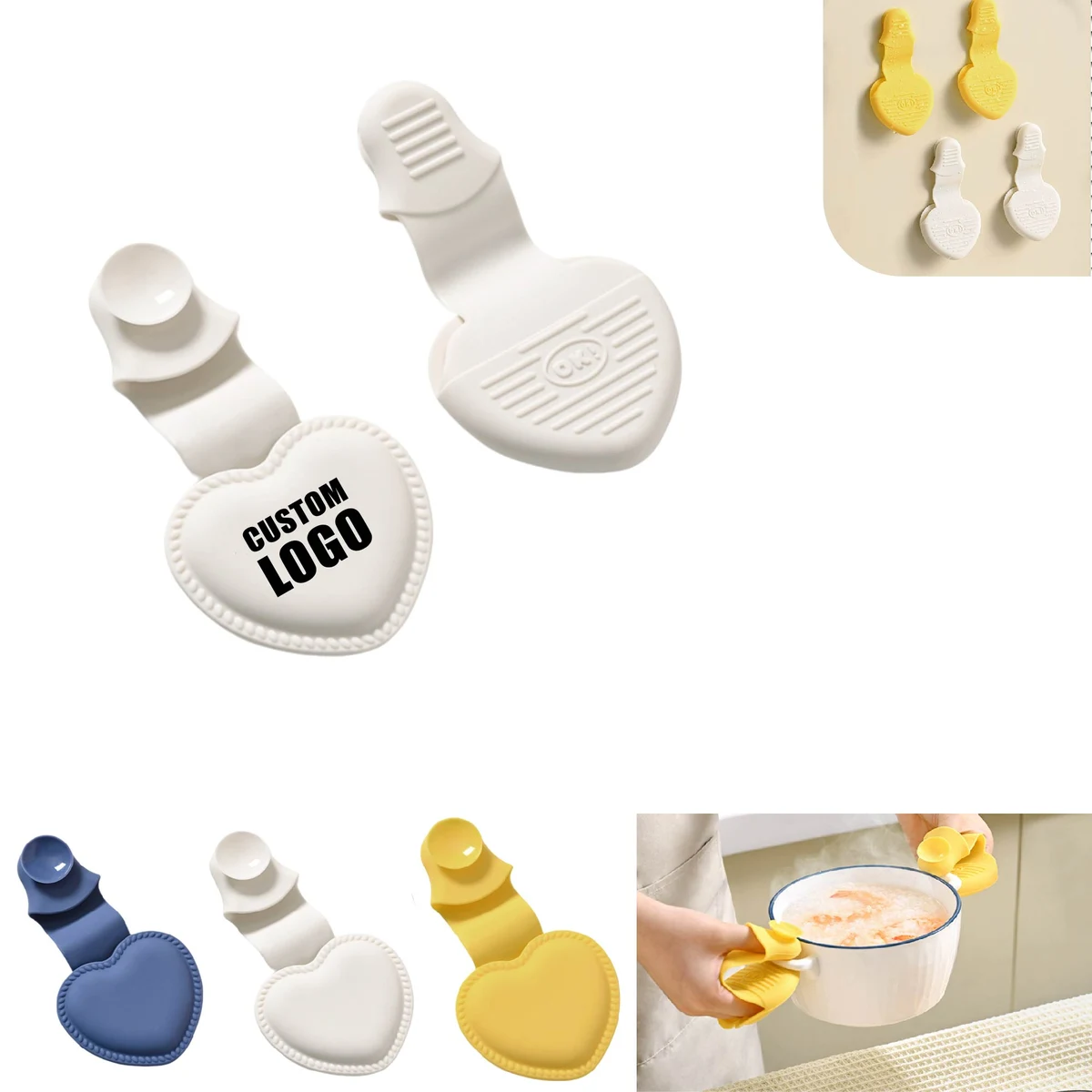 MOQ 10 pcs Non-Slip Baking Mitts 1pc 1