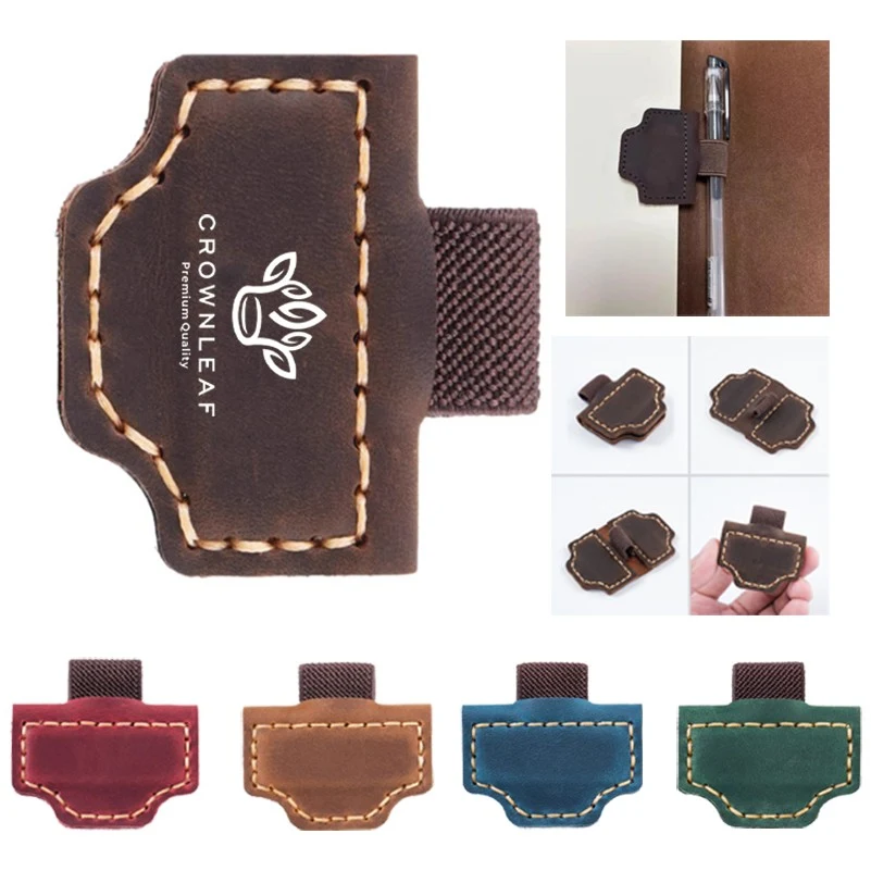 Mark Magnetic Leather Pen Holder Bookmark 1