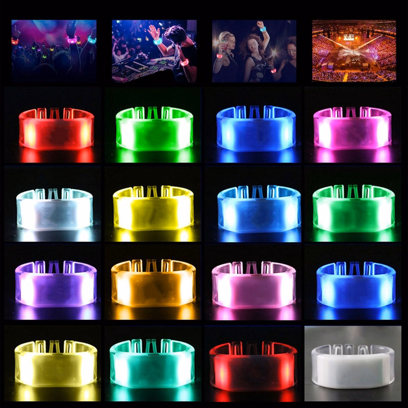 Glow Flashing Wrist Bands