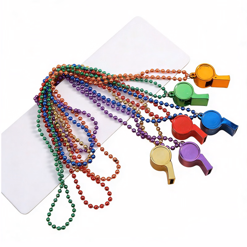 Whistle Bead Necklace