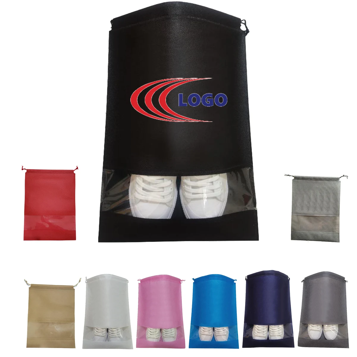 Custom Shoe Storage Bag ?C Dustproof & Reusable with Drawstring 1