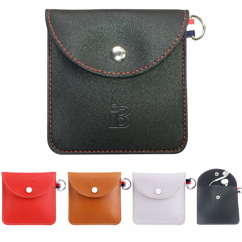 PU Leather Mini Organizer Coin Bag