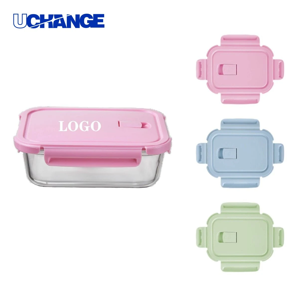 Reusable Glass Meal Prep Box Organizer 1