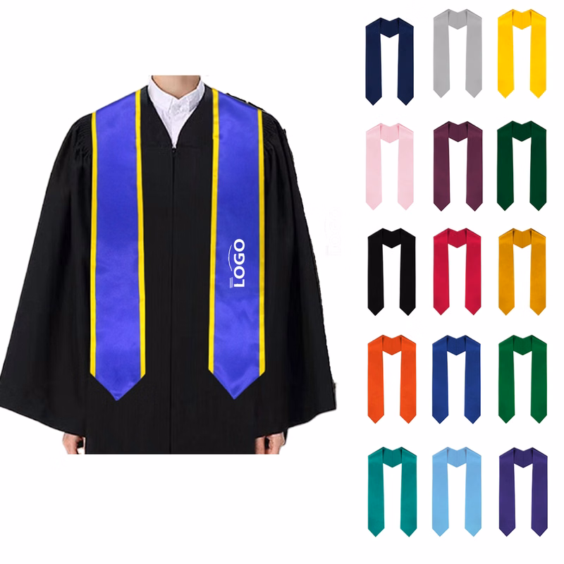 Graduation Digital Printed Shoulder Sash Stole