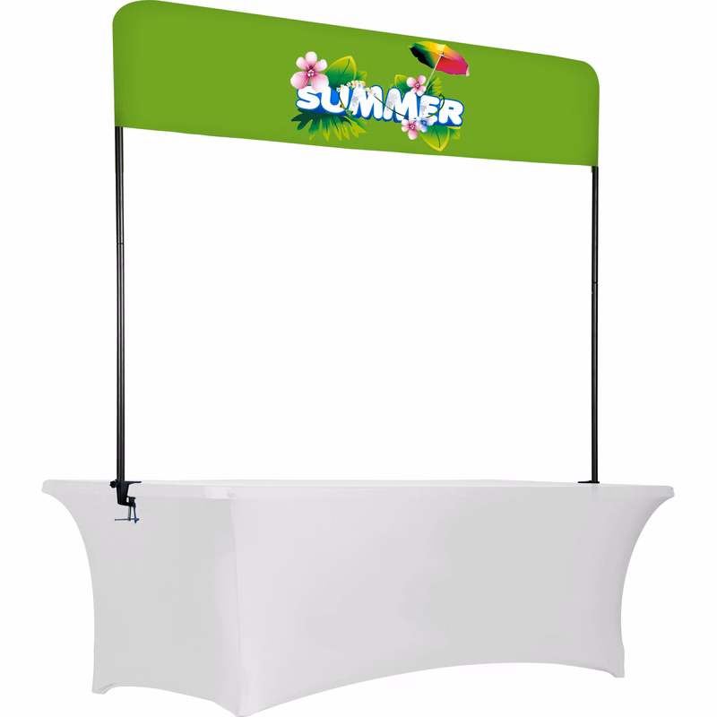 16"x72" Double-Sided Overhead Display