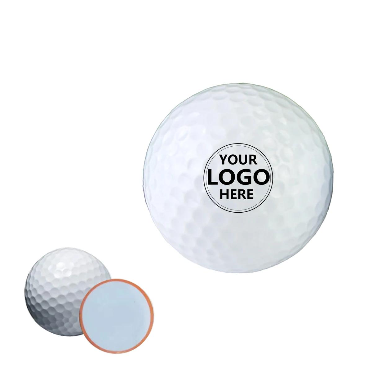 Saran Rubber Golf Balls 1