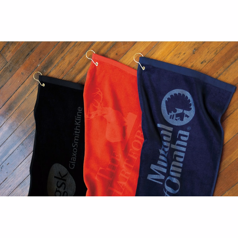 Turkish Signature Ultraweight Golf Towel (Colors)