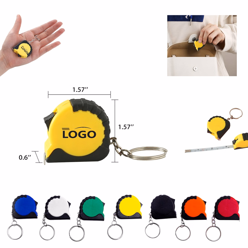 Mini Steel Ruler Keychian MOQ 50