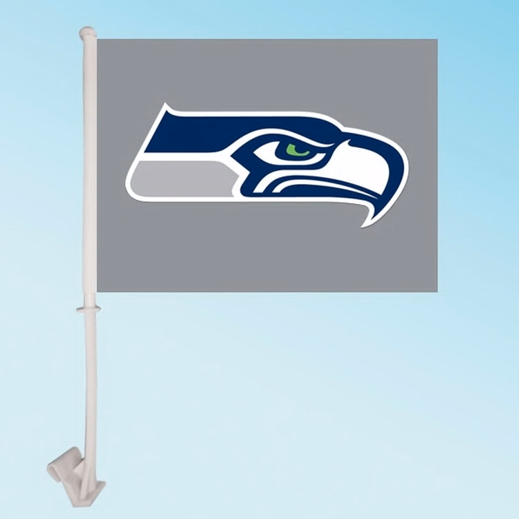 11.5" x 15" Custom Car Flag - Single Sided