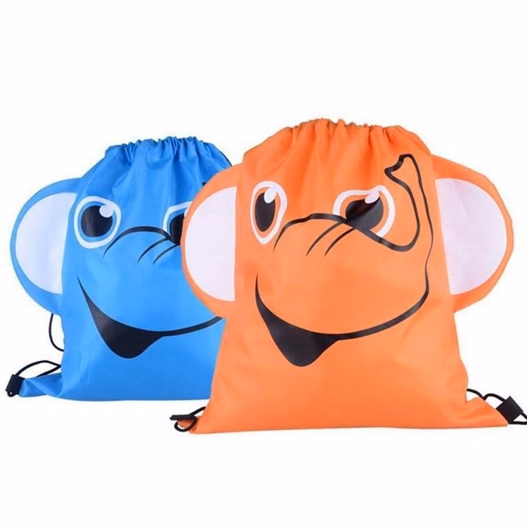 190T Polyester Drawstring Shopping Bag
