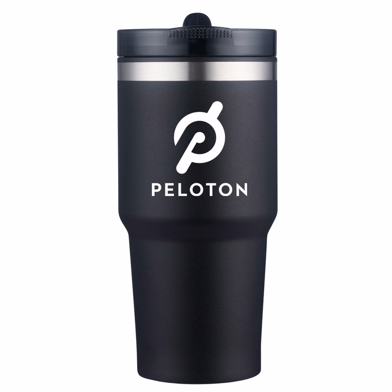 Oasis-XIV 20 Oz. Stainless Steel Tumbler with Flip Straw