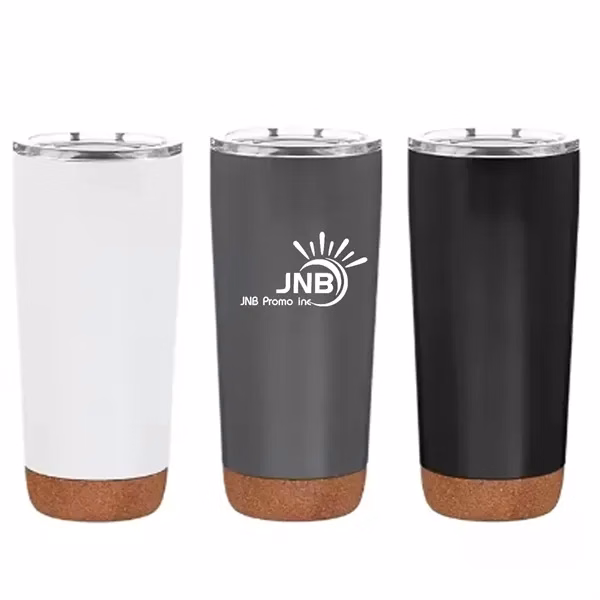 Matte Tumbler with Cork Base