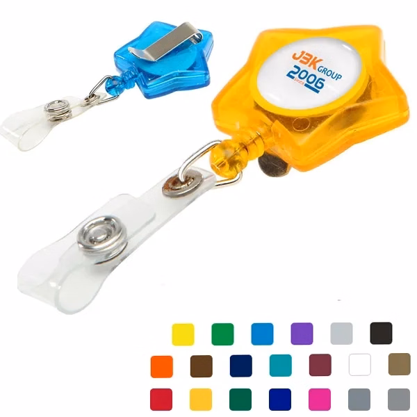 Star Custom Badge Reel
