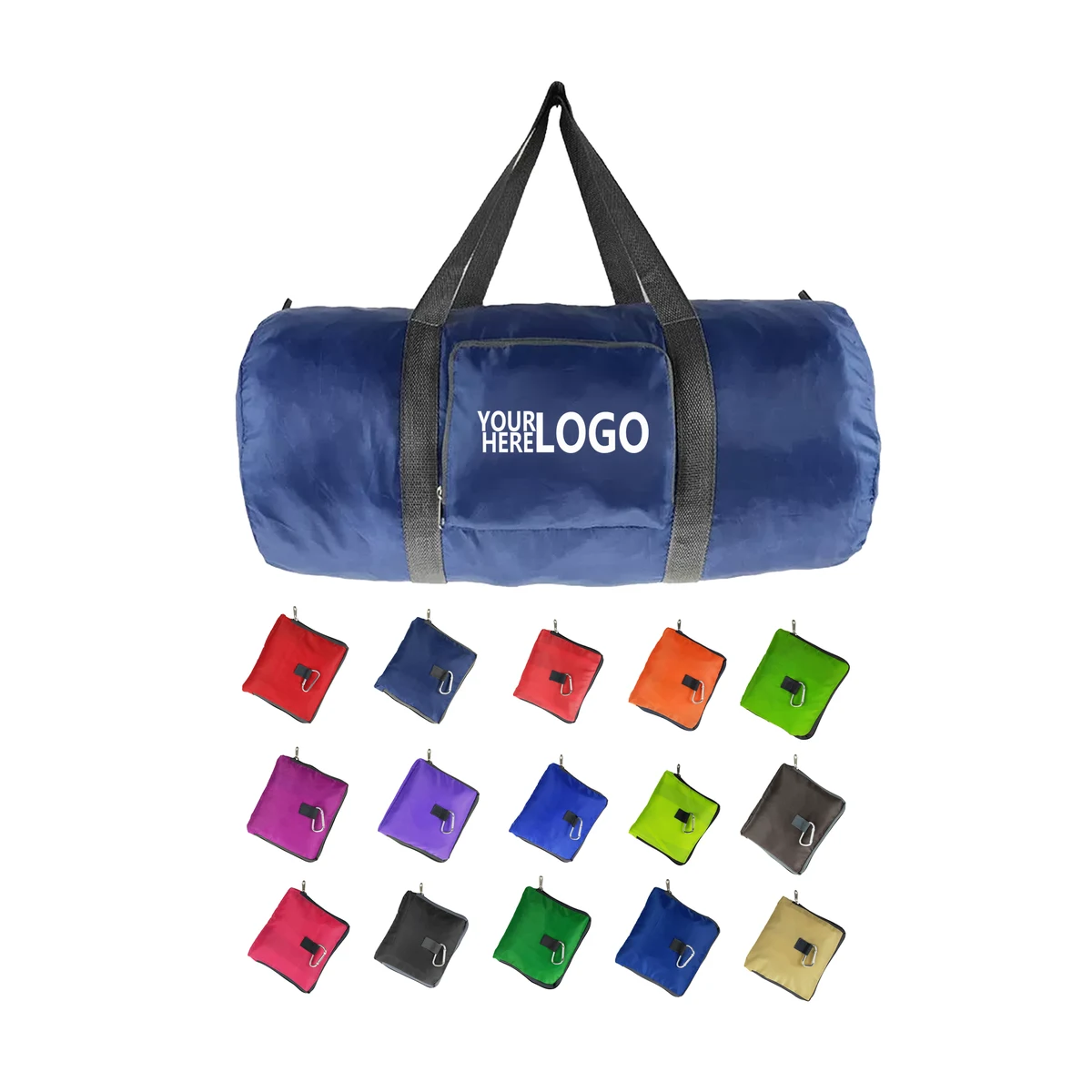 Versatile Polyester Cylinder Fitness Bag for Easy Carrying 1