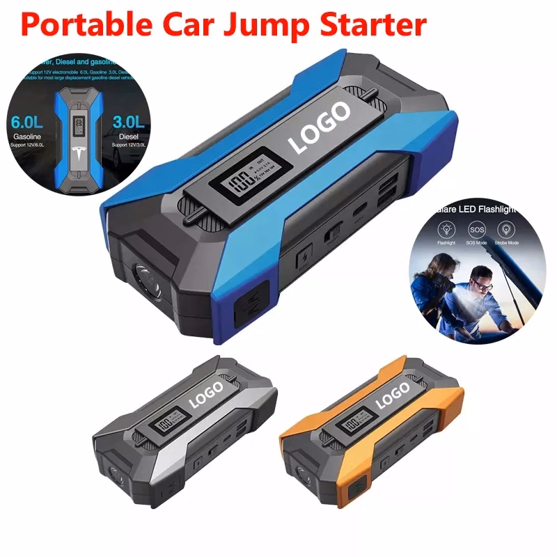 12000mAh Portable Car  Jump Starter with Smart Clip