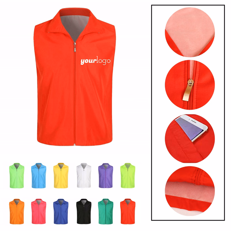 Zipper Activity Vest