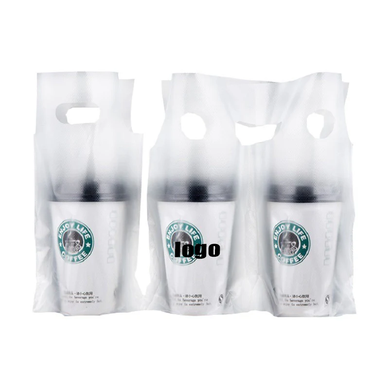 Single cup pouch transparent beverage bag 1