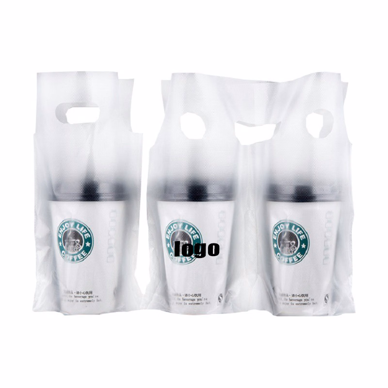 Single cup pouch transparent beverage bag