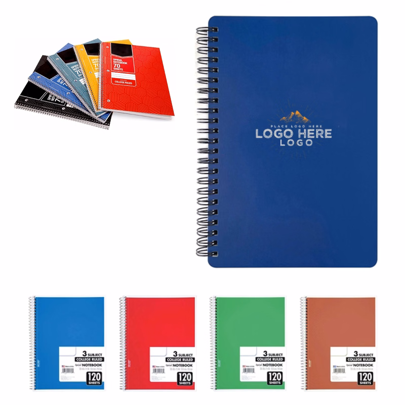 10"x6" Custom Spiral Notebook