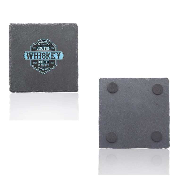Square Slate Coaster 1