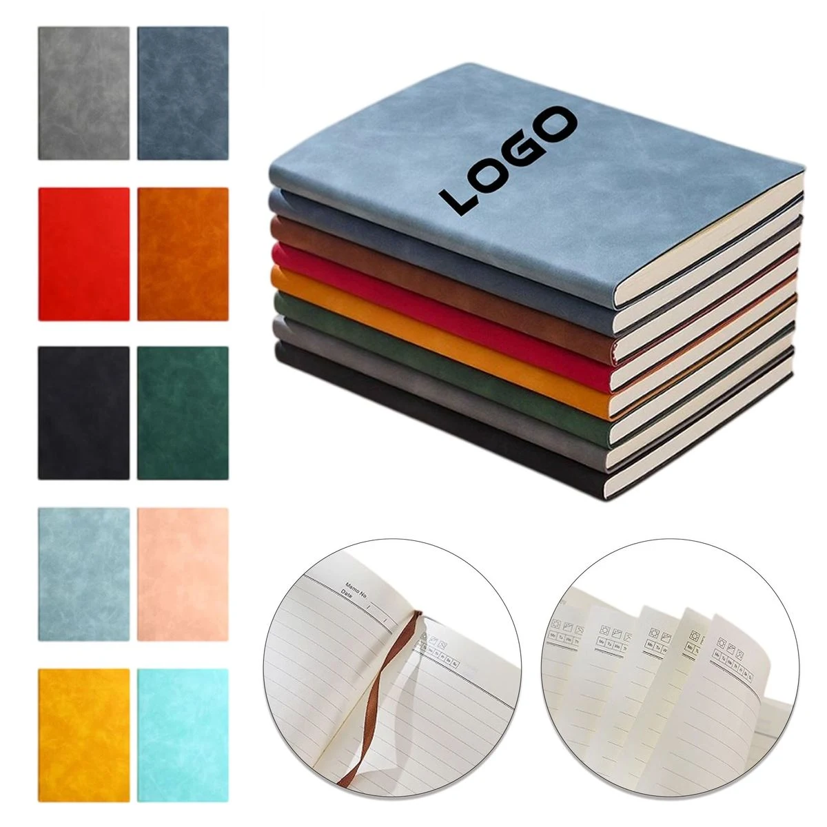 PU Faux Leather Notebook 1