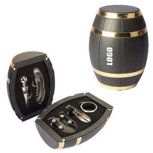 5 In 1 Professional Wine Opener WIth Golden Barrel