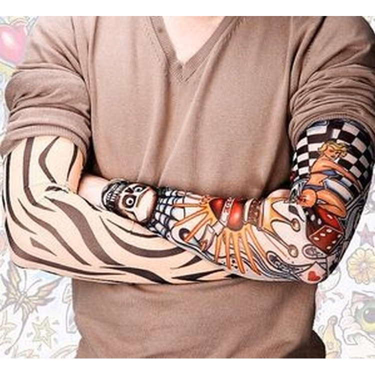 Fake Temporary Tattoo Arm Sleeve