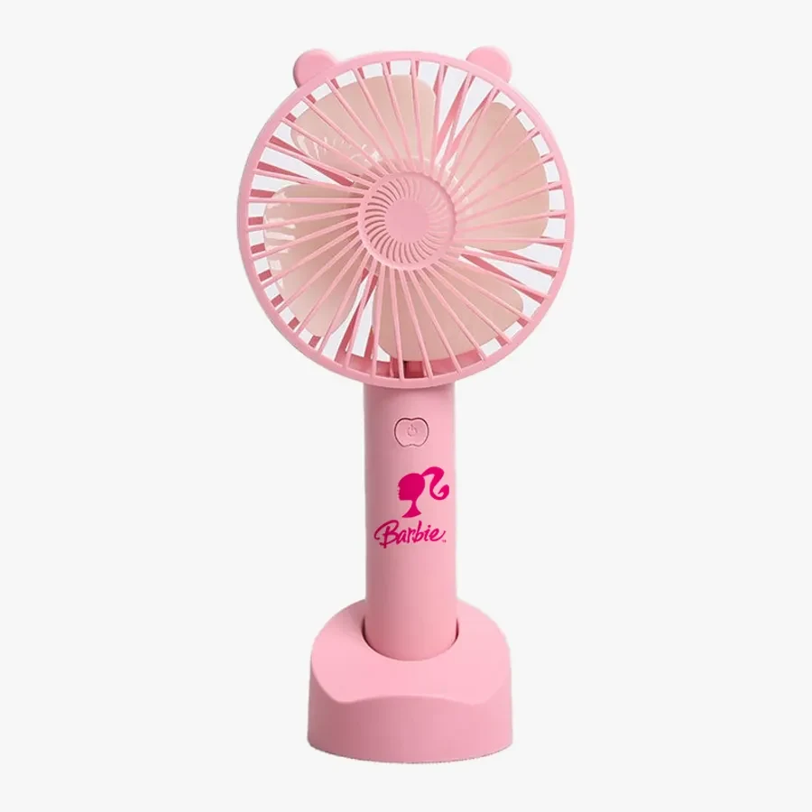 Mini Desk Fan with Cell Phone Holder and Lightup Message 1
