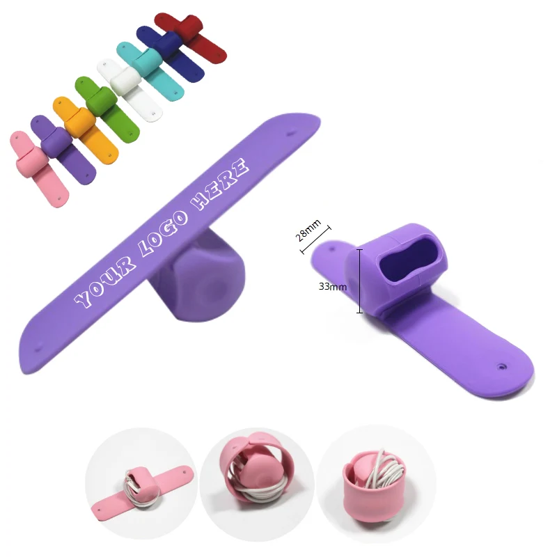Creative Silicone EarbudCord Winder 1