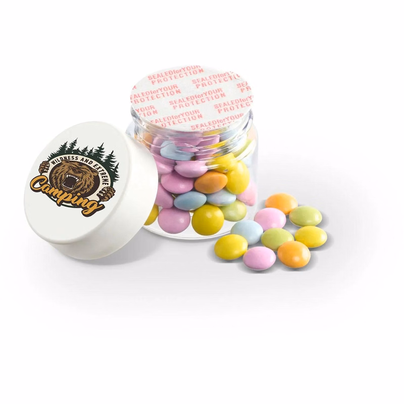 1/2 oz Jar of  Mini Chocolate Lentils