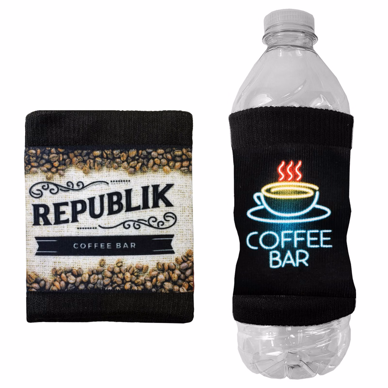 Full Color Dye Sub Wristband/Beverage Wrap