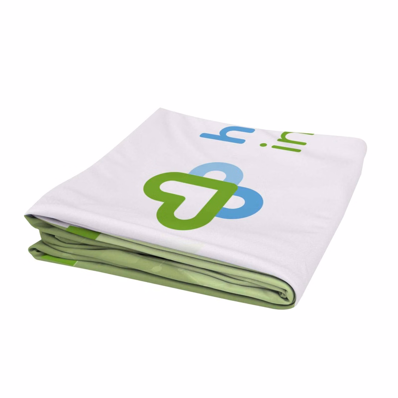 4'W x 90"H EuroFit™ Straight Wall Graphic Cover (Recycled Polyester Knit)
