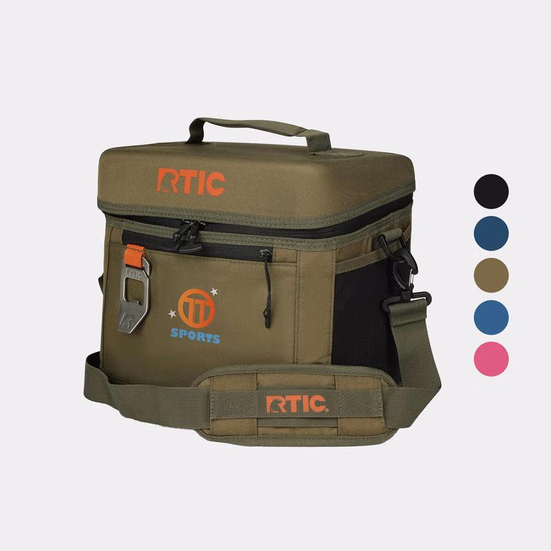 15-Can RTIC® Soft Pack Insulated Cooler Bag w/ Bottle Opener (11" x 10.5")