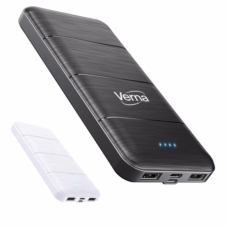 10000mAh Portable Fast Charging Plastic Power Bank