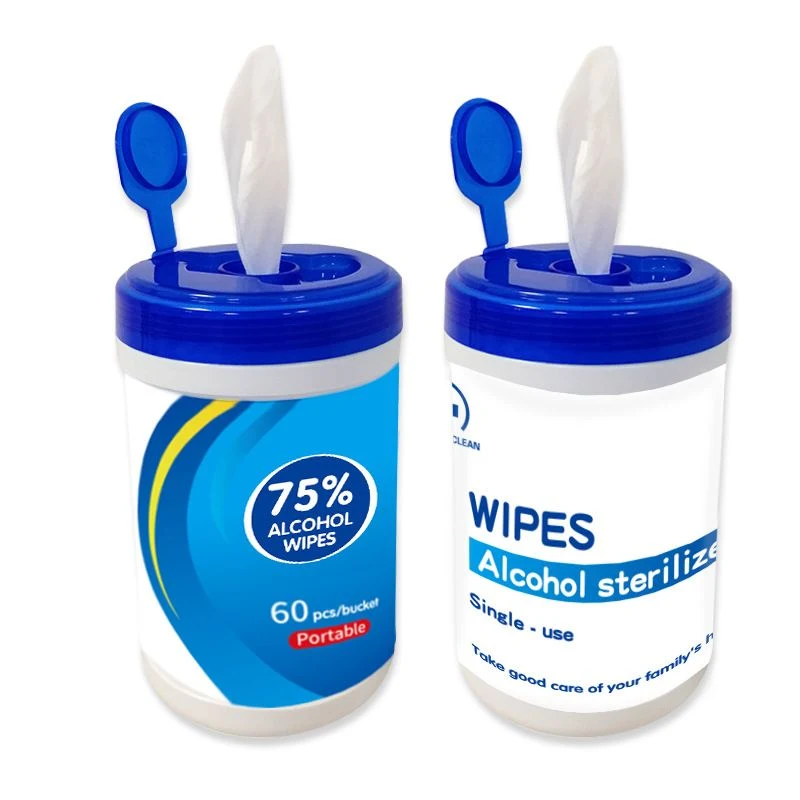 60 Sheets Hand Sanitizer Mini Wipe Canister 1