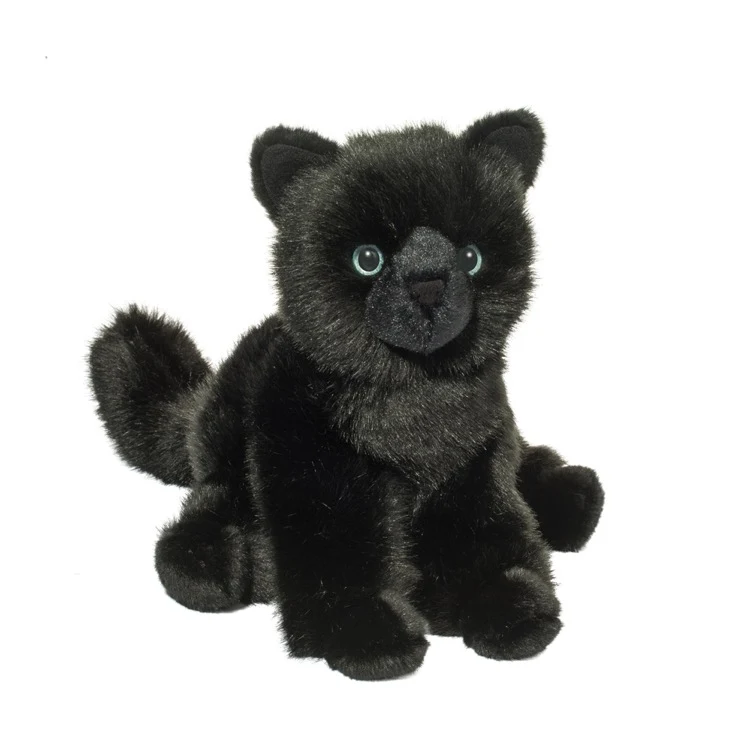 Salem Floppy Black Cat Stuffed Animal 1