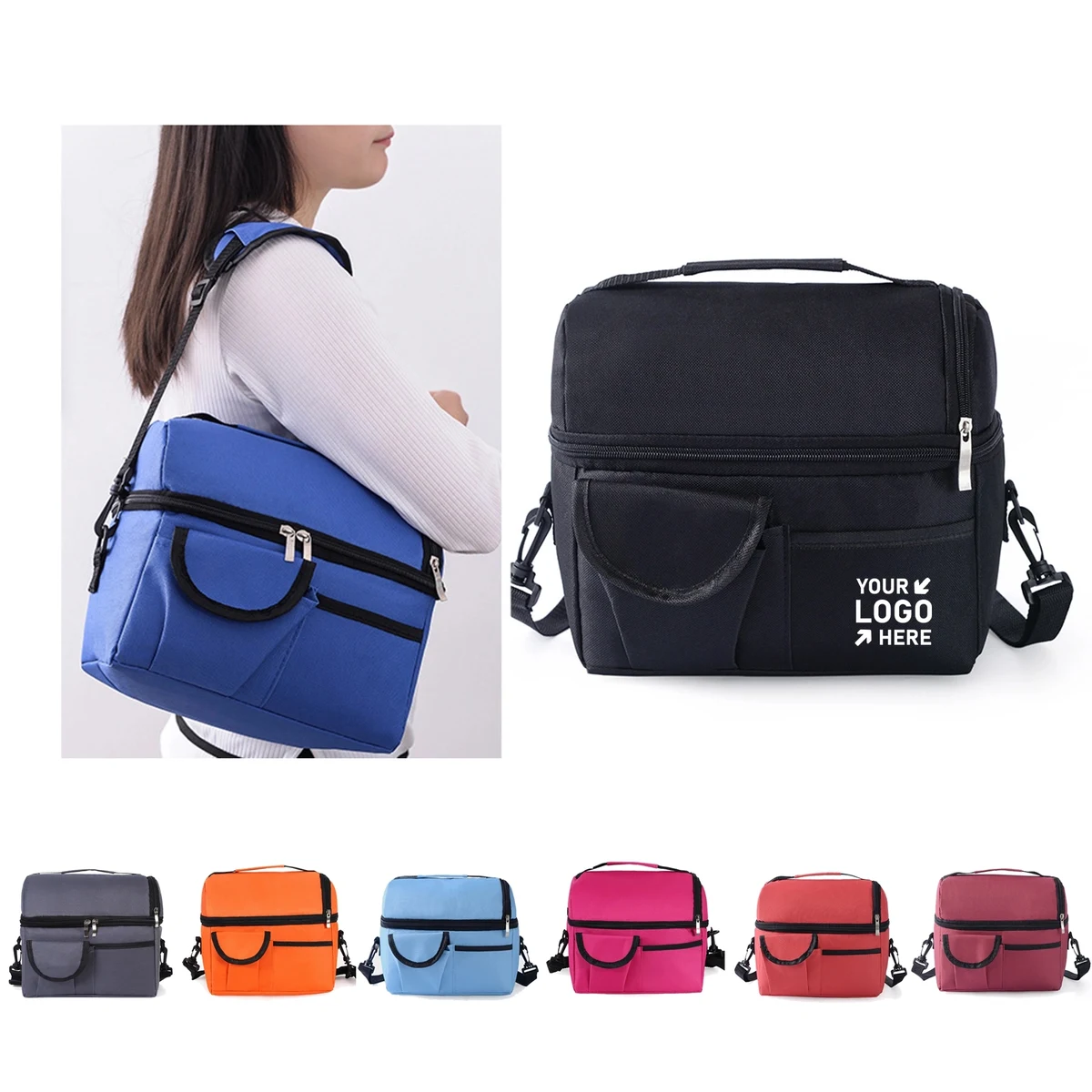 Reusable Insulated Thermal Lunch Box 1