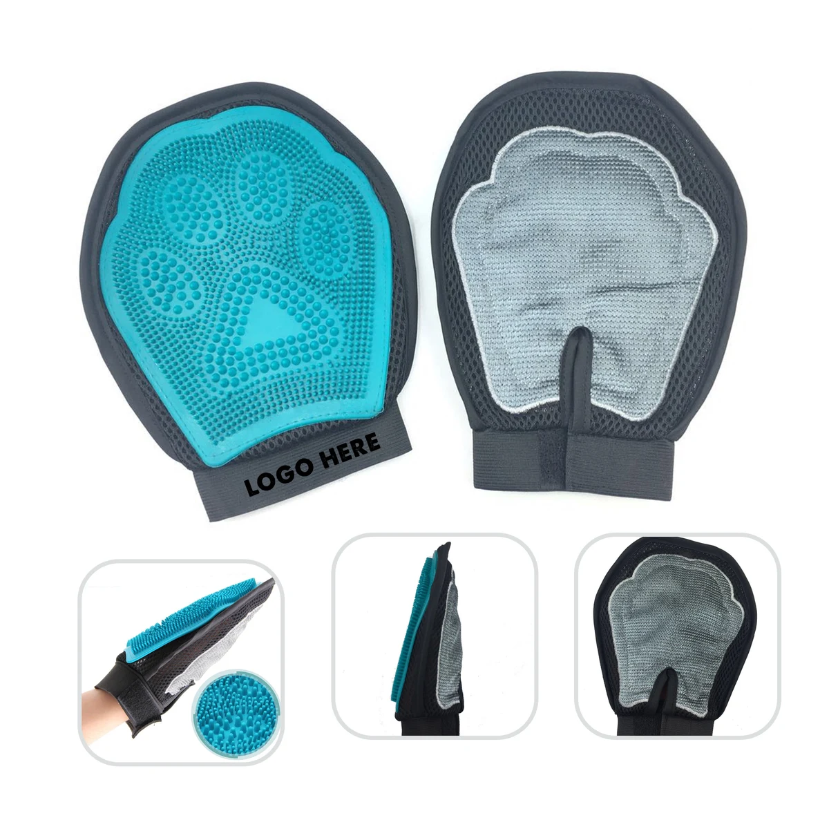 Pet Bath Cleaning Glove 1