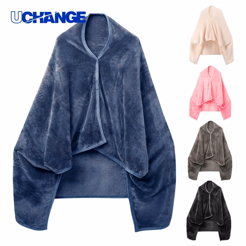 Foldable Cape Style Pillow Blanket Combination