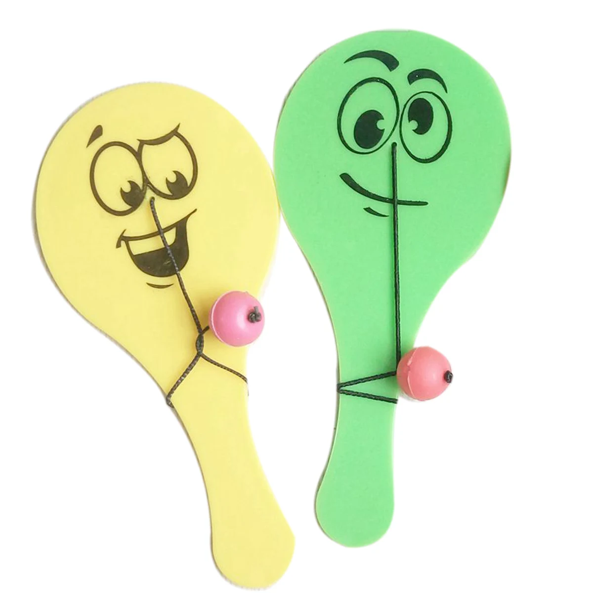 Plastic Paddle Ball Toy 1