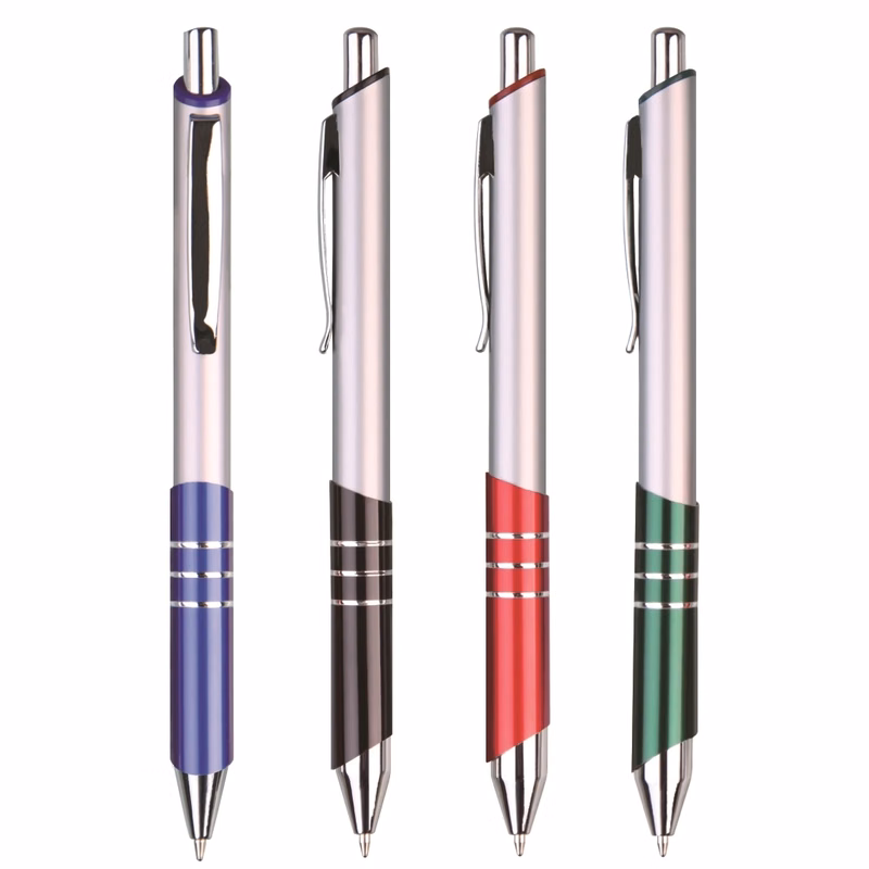 Click Aluminum Ballpoint Pen
