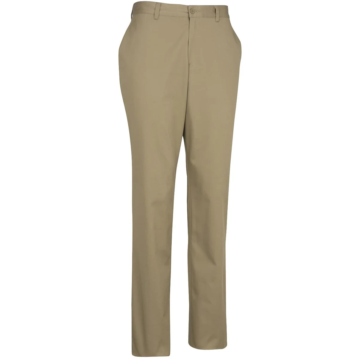 Mens Flat Front Slim Chino Pant 1