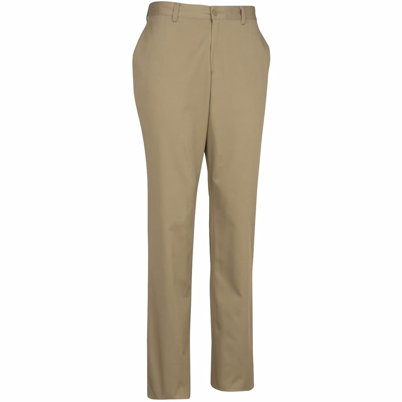 Mens Flat Front Slim Chino Pant