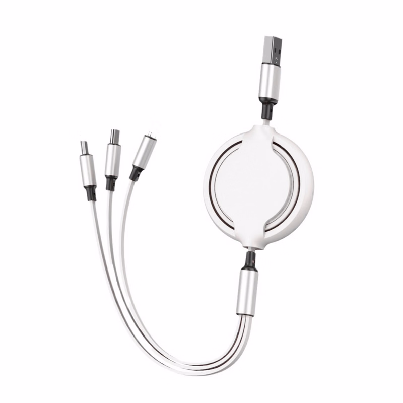 Retractable USB Charging Cable