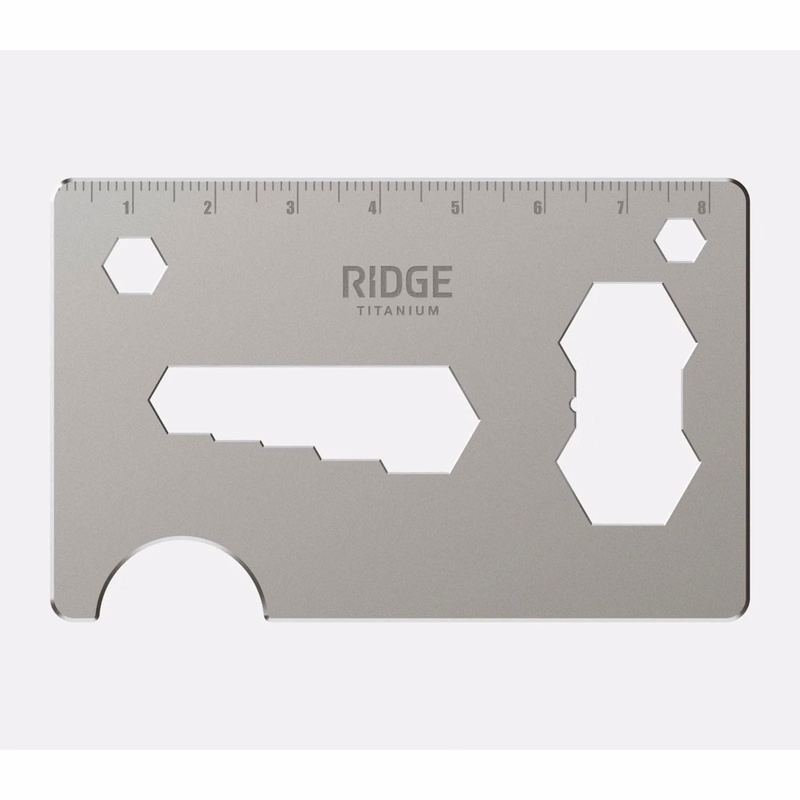 RIDGE® Titanium Multi Tool Slim Card