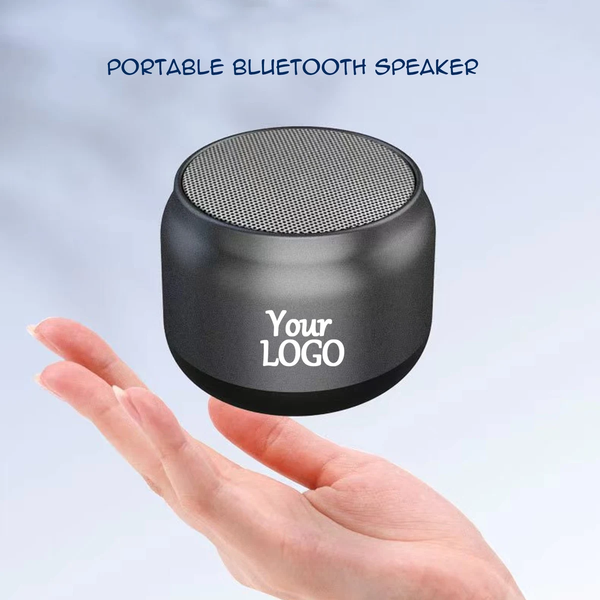 Round Portable Bluetooth Speaker
1
