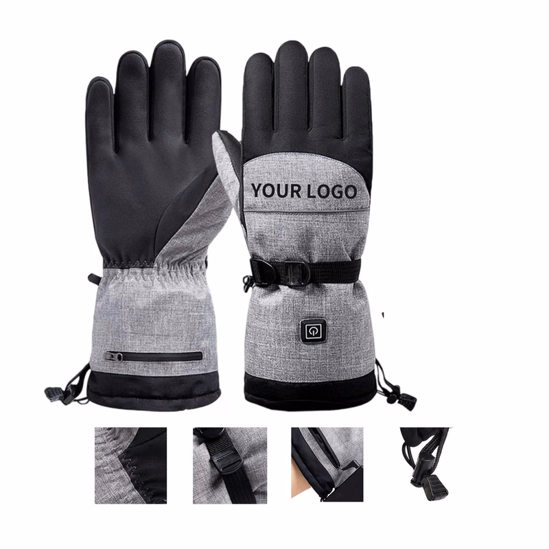 Nylon Heated Winter Gloves