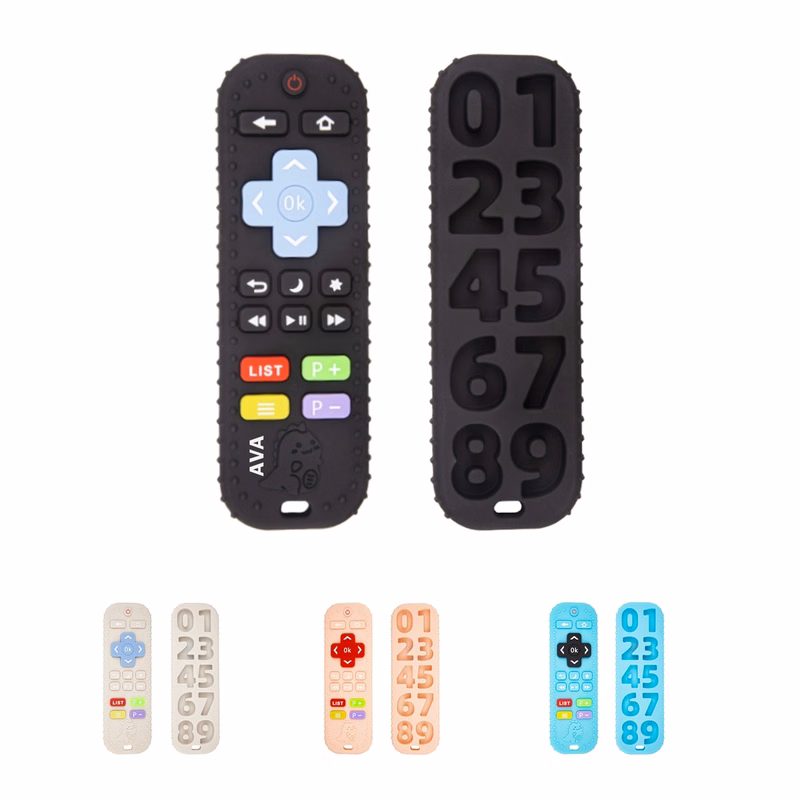 Silicone Baby Remote Control Teething Toy