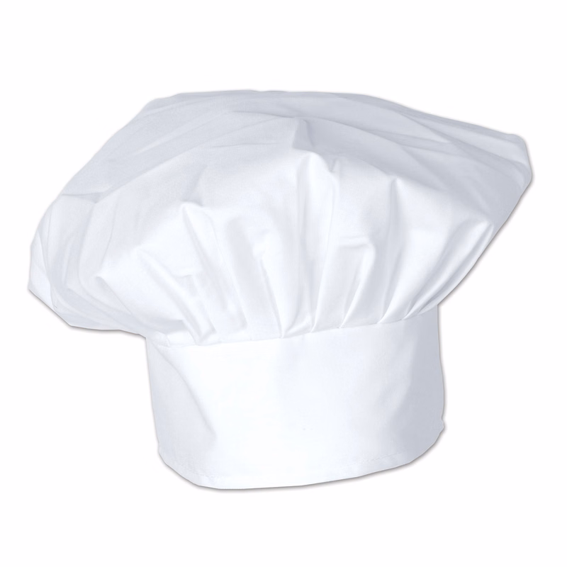 Oversized Fabric Chef's Hat